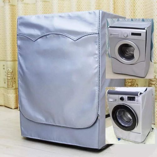 Premium Waterproof Front Load Washing Machine Cover (85x60x60cm) – Dustproof, UV Resistant & Zippered Protection for Up to 12kg Washers